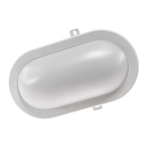 LED Oval-Armatur "FRL-O 12" IP44 Feuchtraum-Leuchte, 13W, 965lm, 4000K