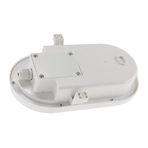 LED Oval-Armatur "FRL-O 12" IP44 Feuchtraum-Leuchte, 13W, 965lm, 4000K
