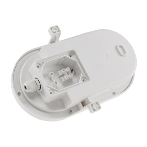 LED Oval-Armatur "FRL-O 12" IP44 Feuchtraum-Leuchte, 13W, 965lm, 4000K