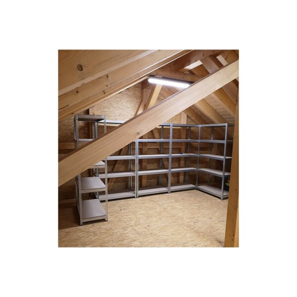 Wand- & Deckenleuchte "HP-25" IP65, 60cm 24W, 4000k, neutralweiß, 2650 Lumen