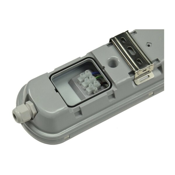 Wand-& Deckenleuchte "HP-50" IP65, 120cm 48W, 4000k, neutralweiß, 5800 Lumen # Achtung! Separates Sperrgut-Paket #