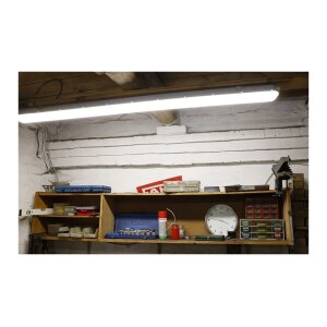 Wand-& Deckenleuchte "HP-50" IP65, 120cm 48W, 4000k, neutralweiß, 5800 Lumen # Achtung! Separates Sperrgut-Paket #