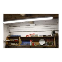 Wand-& Deckenleuchte "HP-50" IP65, 120cm 48W, 4000k, neutralweiß, 5800 Lumen # Achtung! Separates Sperrgut-Paket #