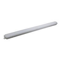 Wand-& Deckenleuchte "HP-63" IP65, 150cm 56W, 4000k, neutralweiß, 6600 Lumen # Achtung! Separates Sperrgut-Paket #