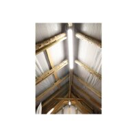 Wand-& Deckenleuchte "HP-63" IP65, 150cm 56W, 4000k, neutralweiß, 6600 Lumen # Achtung! Separates Sperrgut-Paket #