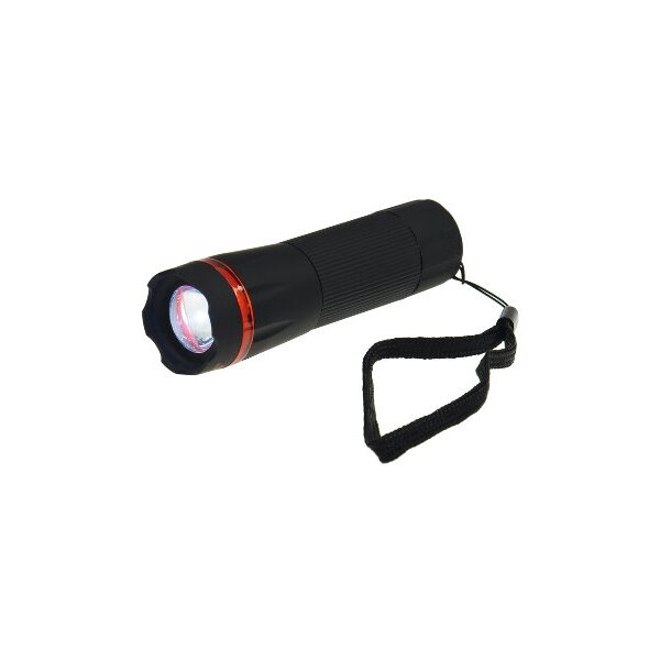 LED-Taschenlampe ARCAS 1W 60lm, Zoom, LxØ 110x30mm, inkl. Batterie