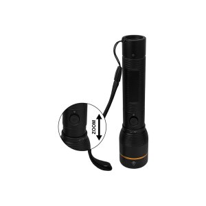 LED-Taschenlampe ARCAS mit Akku 10W 1000lm, Zoom,...