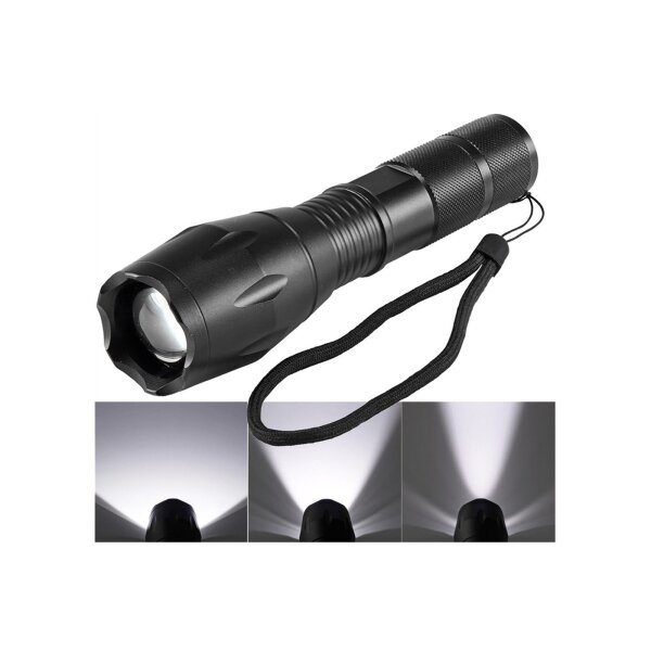 LED-Taschenlampe "CTL10 Zoom" 10W ØxL 136x37mm, Zoomfunktion, 350 Lumen
