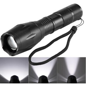 LED-Taschenlampe "CTL10 Zoom" 10W ØxL 136x37mm, Zoomfunktion, 350 Lumen
