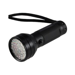 LED-Taschenlampe mit 51 UV LEDs Schwarzlicht, ØxL...