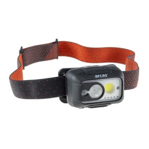 LED Akku-Stirnlampe 6W+3W mit Gestensteuerung