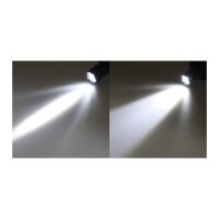 LED-Stirnlampe mit fokussierbarer 1W LED 3x AAA Batterie nötig