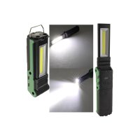 LED Arbeitsleuchte Akku 500lm – klappbare COB Werkstattlampe mit Magnet & Powerbank
