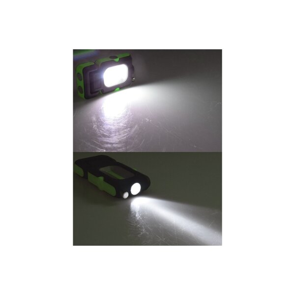 LED Arbeitsleuchte "CAL-COB Flexi" 3W, 220Lumen, Haken, Magnetfuß, PickUp