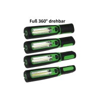 LED Stableuchte FlexiLED 300 mit Akku, 270lm, IP44, Magnet & Haken