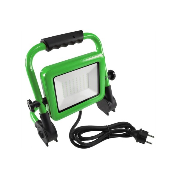 LED-Baustrahler "CTS-50W V4" 230V 50W, IP44, 4350lm, 4000K, mit Ständer