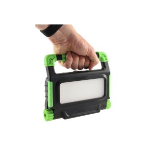 LED Baustrahler mit Akku "BSA-30" 30W, 2400lm, 4500K / neutralweiß