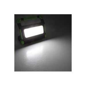 LED Baustrahler mit Akku "BSA-30" 30W, 2400lm, 4500K / neutralweiß