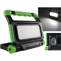 LED Baustrahler mit Akku "BSA-30" 30W, 2400lm, 4500K / neutralweiß