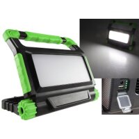 LED Baustrahler mit Akku "BSA-50" 50W, 4200lm, 4500K / neutralweiß