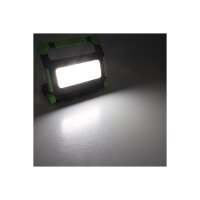 LED Baustrahler mit Akku "BSA-50" 50W, 4200lm, 4500K / neutralweiß