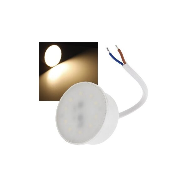 LED-Modul "Piatto W3" warmweiß 120°, 2900K, 230V, 3W, 240lm, 50x24mm