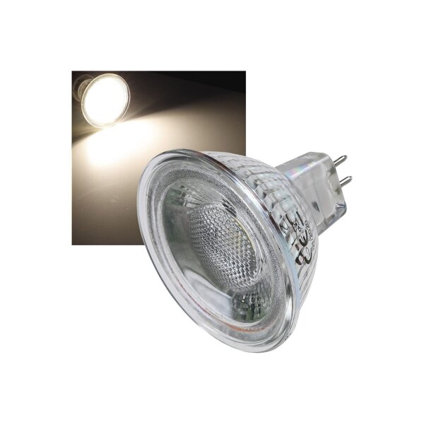 LED Strahler MR16 "H50 COB" 4000k, 460lm, 12V/5W, neutralweiß