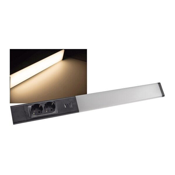 LED Unterbauleuchte "Arusha" schwarz, neutralweiß