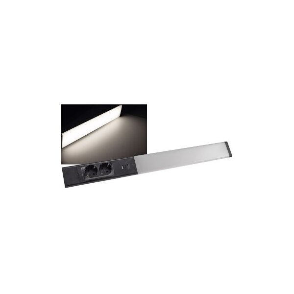 LED Unterbauleuchte "Arusha" schwarz, neutralweiß