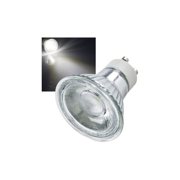 LED Strahler GU10 "H50 COB" 4000k, 460lm, 230V/5W,neutralweiß