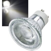 LED Strahler GU10 "H50 COB" 4000k, 460lm, 230V/5W,neutralweiß