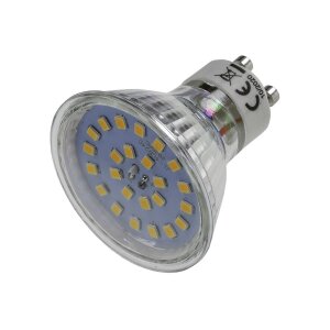 LED Strahler GU10 "H55 SMD" 120°, 3000k,...