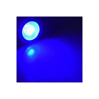 LED Strahler GU10 "LDS-50" blau 38°, 230V/5W