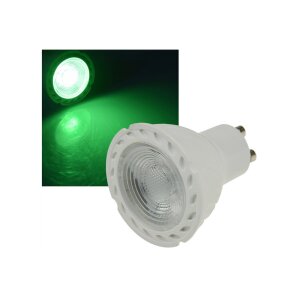 LED Strahler GU10 "LDS-50" grün 38°,...