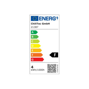 LED Kerzenlampe E14 "Filament K4" 3000k, 400lm, 230V/4W, warmweiß