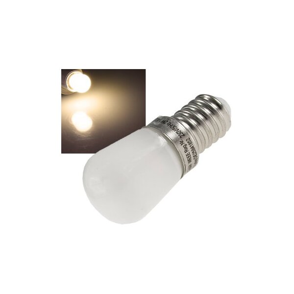 LED Lampe E14 Mini, 23x51mm 2W, 190lm, 3000k,120°, warmweiß