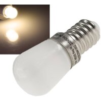 LED Lampe E14 Mini, 23x51mm 2W, 190lm, 3000k,120°, warmweiß