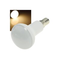 LED Reflektorstrahler R50 E14 521lm, 6W, 230V, 120°, 3000K warmweiß