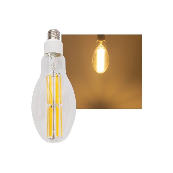 LED Filament Lampe E27 FHE-30 – 30W, 4575lm, Warmweiß 2669K