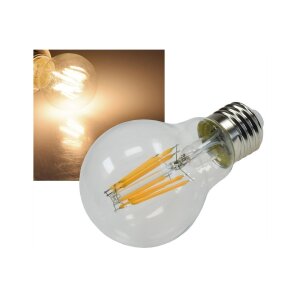 LED Glühlampe E27 "Filament G60k" klar...