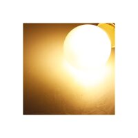 LED Glühlampe E27 "Filament G60k" klar 3000K, 919lm, 230V / 8W, warmweiß