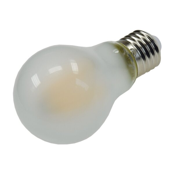 LED Glühlampe E27 "Filament G60m" matt 3000k, 640lm, 230V / 8W, warmweiß