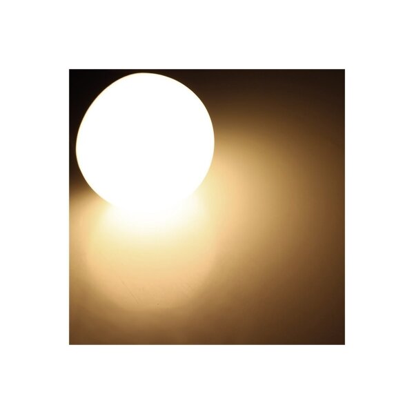 LED Glühlampe E27 "G40 AGL" warmweiß 3000k, 500lm, 230V/5W, 160°