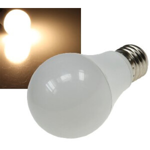 LED Glühlampe E27 "G70" 3-Stufen-Dimm 3000k, 930lm, 230V/9W, 160°, warmweiß