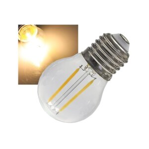 LED Tropfenlampe E27 "Filament T4" 3000k,...
