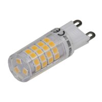 LED Stiftsockel G9, 4W, 330lm 3000k, 240°, 230V, warmweiß