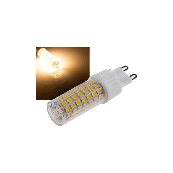 LED Stiftsockel G9, 8W, 880lm 330°, 230V, 3000K, warmweiß