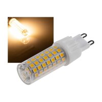 LED Stiftsockel G9, 8W, 880lm 330°, 230V, 3000K, warmweiß