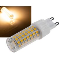 LED Stiftsockel G9, 8W, 880lm 330°, 230V, 3000K, warmweiß