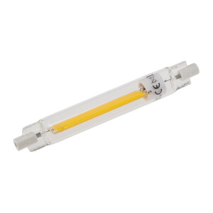 LED Strahler 8W R7s "RS118 COB8" 360°, 3000k, 920lm, 118mm, warmweiß